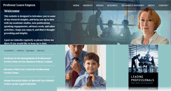 Desktop Screenshot of lauraempson.com